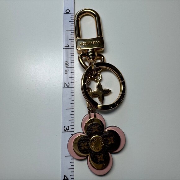 Authentic Louis Vuitton Blooming Flowers BB Bag Charm and Key Holder M63085 - Picture 4 of 11
